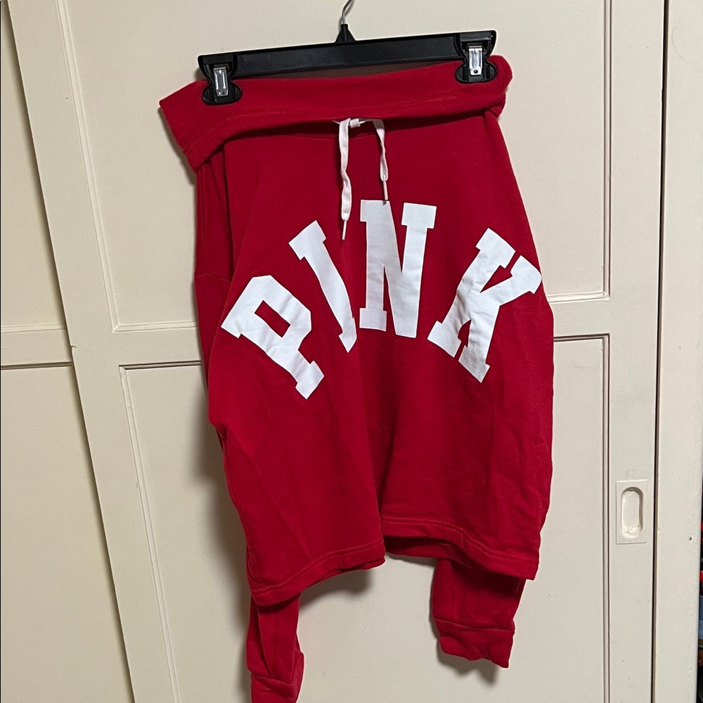 Victoria's Secret Red PINK Sweatshirt